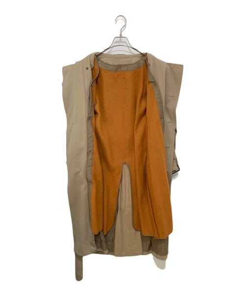 MACPHEE(マカフィー)（マカフィー）MACPHEE(マカフィー) (マカフィー) シャンブレーツイルトレンチコート ブラウン サイズ:34の古着・服飾アイテム