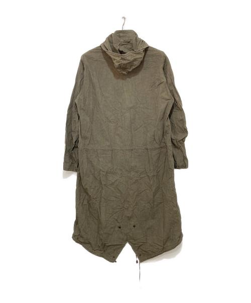 Yohji Yamamoto pour homme（ヨウジヤマモト プールオム）Yohji Yamamoto pour homme (ヨウジヤマモト プールオム) ネンウェザー  モッズコート カーキ サイズ:4の古着・服飾アイテム