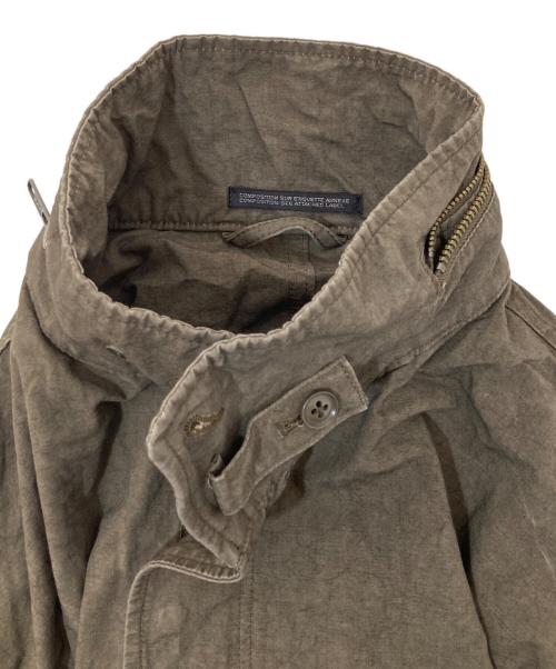 Yohji Yamamoto pour homme（ヨウジヤマモト プールオム）Yohji Yamamoto pour homme (ヨウジヤマモト プールオム) ネンウェザー  モッズコート カーキ サイズ:4の古着・服飾アイテム