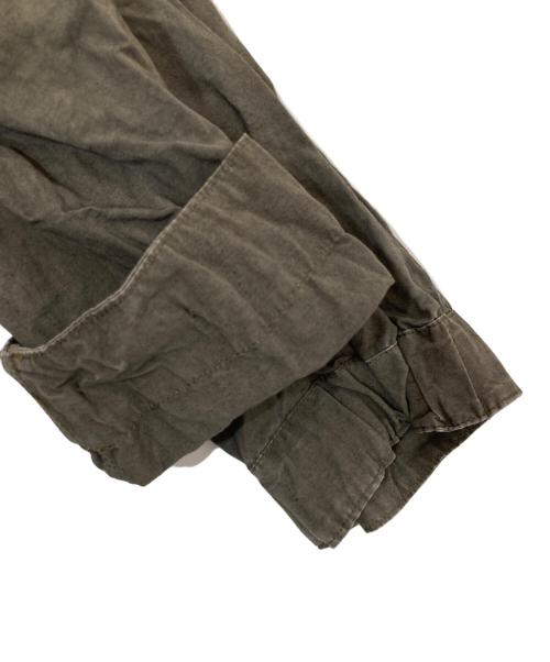 Yohji Yamamoto pour homme（ヨウジヤマモト プールオム）Yohji Yamamoto pour homme (ヨウジヤマモト プールオム) ネンウェザー  モッズコート カーキ サイズ:4の古着・服飾アイテム