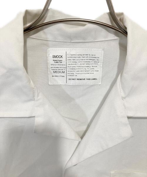 US ARMY（ユーエスアーミー）US ARMY (ユーエスアーミー) オープンカラーシャツ　開襟シャツ　8415001177543 ホワイト サイズ:Mの古着・服飾アイテム