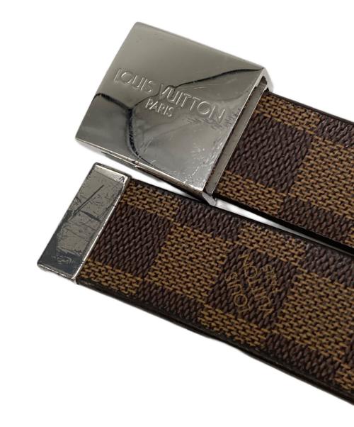 LOUIS VUITTON（ルイ ヴィトン）LOUIS VUITTON (ルイ ヴィトン) サンチュール キャレ ブラウン サイズ:32の古着・服飾アイテム