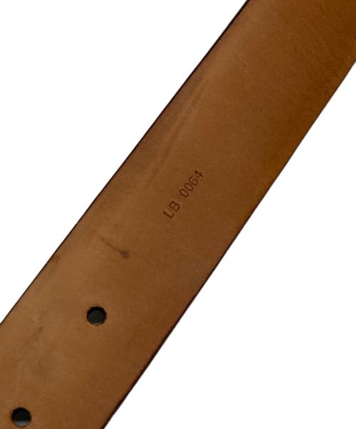 LOUIS VUITTON（ルイ ヴィトン）LOUIS VUITTON (ルイ ヴィトン) サンチュール キャレ ブラウン サイズ:32の古着・服飾アイテム