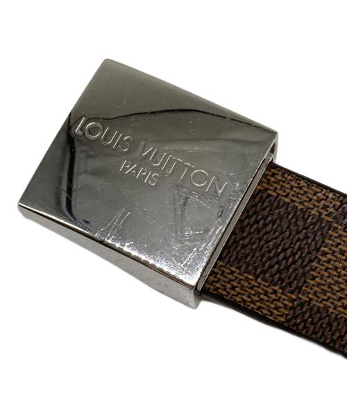 LOUIS VUITTON（ルイ ヴィトン）LOUIS VUITTON (ルイ ヴィトン) サンチュール キャレ ブラウン サイズ:32の古着・服飾アイテム