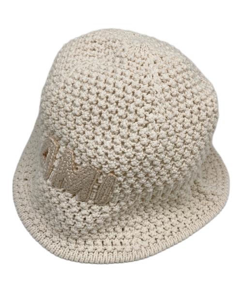 AMI Alexandre Mattiussi（アミアレクサンドルマテュッシ）AMI Alexandre Mattiussi (アミアレクサンドルマテュッシ) メッシュパッチハット ベージュの古着・服飾アイテム