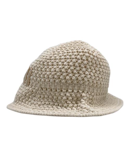 AMI Alexandre Mattiussi（アミアレクサンドルマテュッシ）AMI Alexandre Mattiussi (アミアレクサンドルマテュッシ) メッシュパッチハット ベージュの古着・服飾アイテム