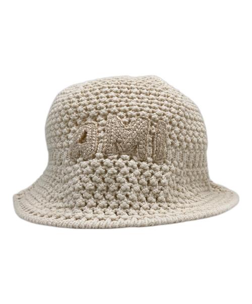 AMI Alexandre Mattiussi（アミアレクサンドルマテュッシ）AMI Alexandre Mattiussi (アミアレクサンドルマテュッシ) メッシュパッチハット ベージュの古着・服飾アイテム