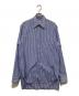 Maison Margiela（メゾンマルジェラ）の古着「ストライプシャツ」｜ブルー