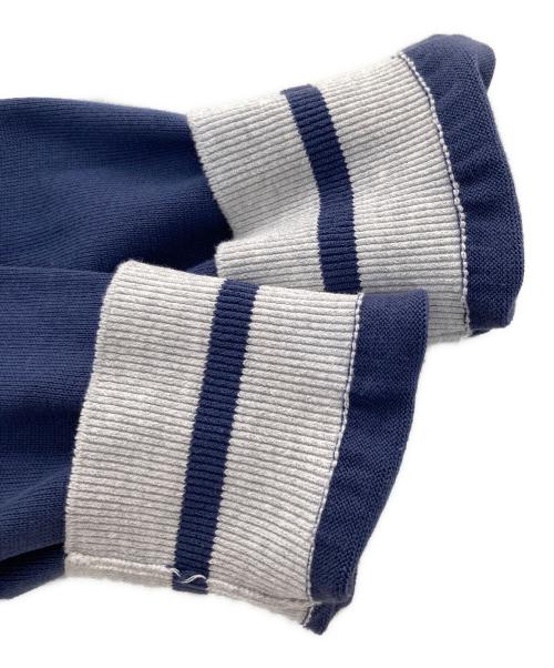 BRUNELLO CUCINELLI（ブルネロクチネリ）BRUNELLO CUCINELLI (ブルネロクチネリ) コットンジップカーディガン ブルー サイズ:48の古着・服飾アイテム