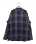 AURALEE（オーラリー）の古着「SUPER LIGHT WOOL CHECK SHIRT（宇s－パーライトウールチェックシャツ）/ A9AS01LC」｜ネイビー
