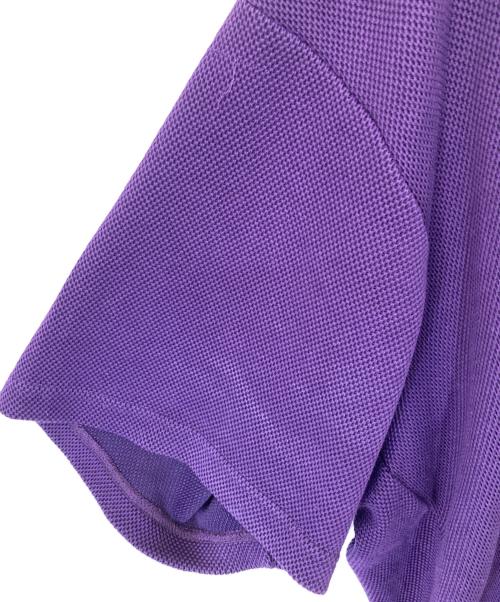 KOLOR（カラー）KOLOR (カラー) 22SS ドッキングポロシャツ 23SCM-T01201 パープル サイズ:3の古着・服飾アイテム