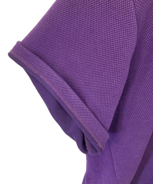 KOLOR（カラー）KOLOR (カラー) 22SS ドッキングポロシャツ 23SCM-T01201 パープル サイズ:3の古着・服飾アイテム