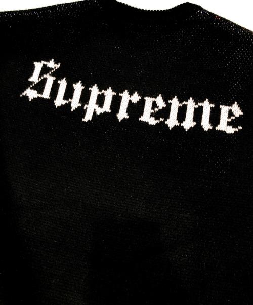 SUPREME（シュプリーム）Supreme (シュプリーム) Disney (ディズニー) SNOW WHITE SWEATER ブラック サイズ:Lの古着・服飾アイテム