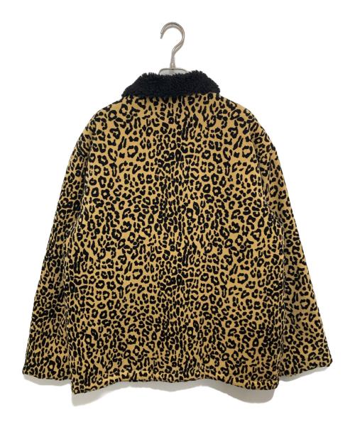 SUPREME（シュプリーム）SUPREME (シュプリーム) 24AW Kindermann Uncut Corduroy Car Coat (キンダーマン アンカットコーデュロイカーコート)　ボアジャケット ベージュ サイズ:Mの古着・服飾アイテム