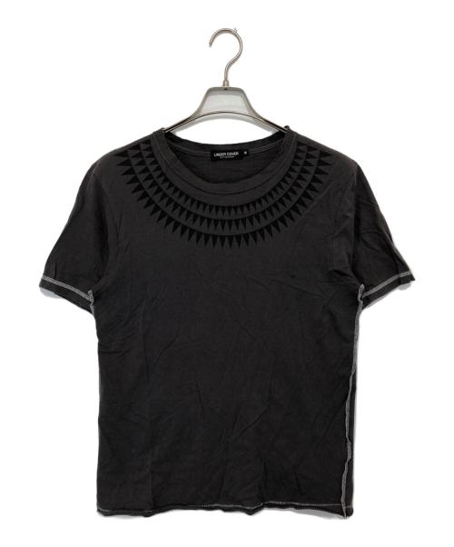 UNDERCOVER（アンダーカバー）UNDERCOVER (アンダーカバー) GIZ柄Tシャツ　プリントTシャツ グレー サイズ:Mの古着・服飾アイテム