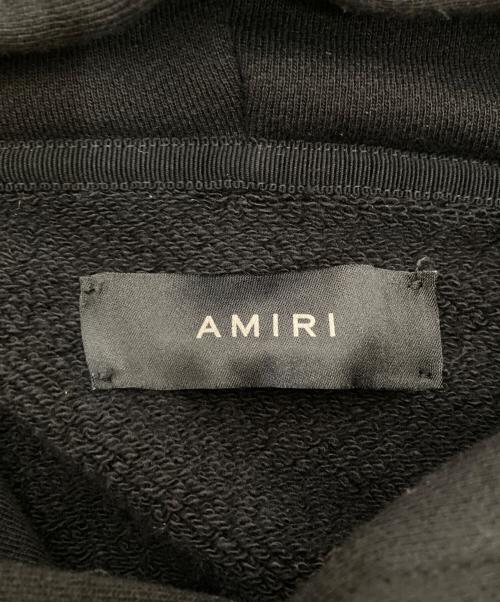 AMIRI（アミリ）AMIRI (アミリ) MA CORE LOGO HOODIE コアロゴ スウェット プルオーバーパーカー ブラック サイズ:Lの古着・服飾アイテム