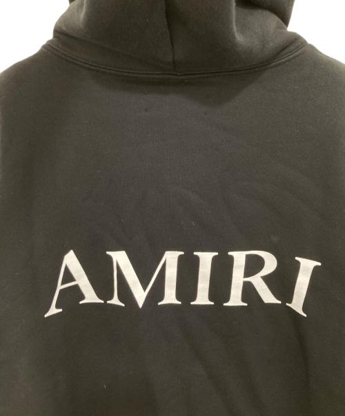 AMIRI（アミリ）AMIRI (アミリ) MA CORE LOGO HOODIE コアロゴ スウェット プルオーバーパーカー ブラック サイズ:Lの古着・服飾アイテム