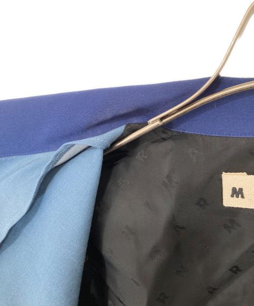 MARNI（マルニ）MARNI (マルニ) オープンカラーシャツ　開襟シャツ　バイカラー　CUMU0213QU ブルー サイズ:48の古着・服飾アイテム
