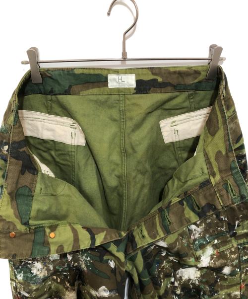 HERILL（ヘリル）HERILL (ヘリル) Duck Splash ERDL Cargo Pants グリーン サイズ:SIZE 2の古着・服飾アイテム