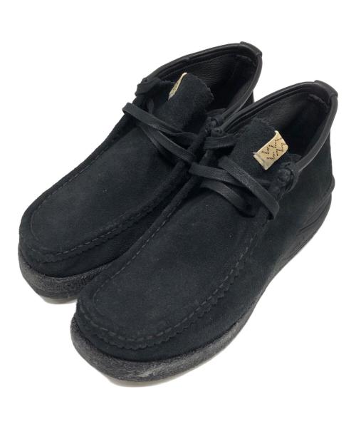 VISVIM（ビズビム）VISVIM (ビズビム) BEUYS TREKKER-FOLK クレープアウトソール ブラック サイズ:26.0の古着・服飾アイテム