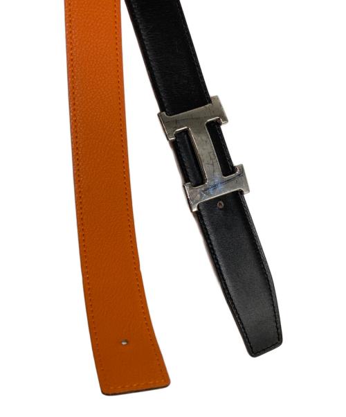 HERMES（エルメス）HERMES (エルメス) Hバックルコンスタンスベルト ブラック サイズ:80の古着・服飾アイテム
