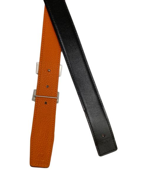 HERMES（エルメス）HERMES (エルメス) Hバックルコンスタンスベルト ブラック サイズ:80の古着・服飾アイテム