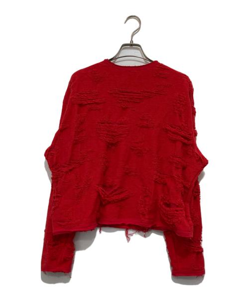 BELPER（ベルパー）BELPER (ベルパー) LOVE SWEAT SHIRT（ラブスウェットシャツ）/ 25SS  2213-0525 レッド サイズ:2の古着・服飾アイテム