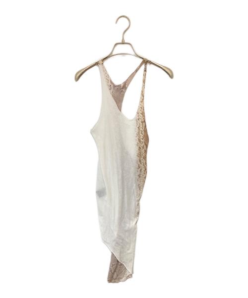 IF SIX WAS NINE（イフシックスワズナイン）IF SIX WAS NINE (イフシックスワズナイン) MINIMUM-D　キャミソールワンピース ベージュの古着・服飾アイテム