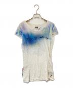 L.G.Bルグランブルー）の古着「BLACK HAWK/NSC　Tシャツ　0061BH」｜グレー