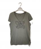 L.G.Bルグランブルー）の古着「FUCK YOU BABY/HSV　Tシャツ　1521JFYB」｜オリーブ