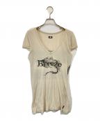 L.G.Bルグランブルー）の古着「CAFE BREEZE/HSV　Tシャツ　91364FCW」｜ベージュ