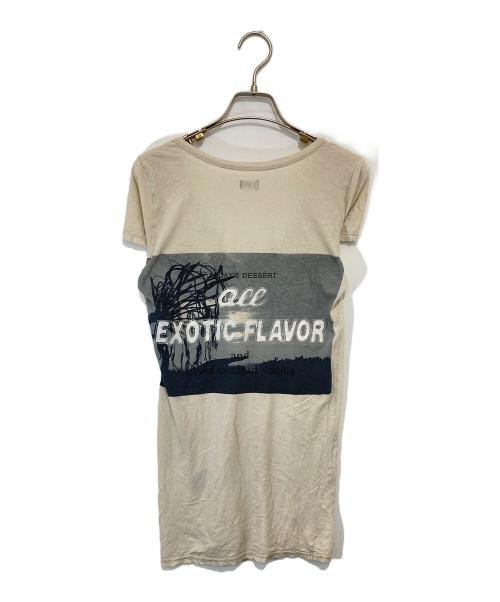 L.G.B（ルグランブルー）L.G.B (ルグランブルー) CAFE BREEZE/HSV　Tシャツ　91364FCW ベージュの古着・服飾アイテム