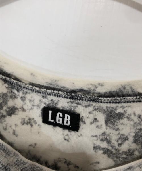 L.G.B（ルグランブルー）L.G.B (ルグランブルー) SPECKLED HORSE/HSC　Tシャツ 00610GSH グレー サイズ:1の古着・服飾アイテム