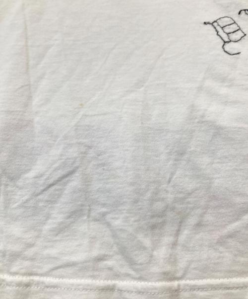 L.G.B（ルグランブルー）L.G.B (ルグランブルー) MASSAGE-4/HSC　Tシャツ　27001GYM ホワイトの古着・服飾アイテム