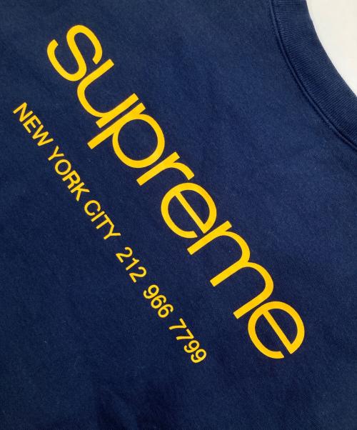 SUPREME（シュプリーム）Supreme (シュプリーム) NYC Crewneck Sweat Shirt ネイビー サイズ:Sの古着・服飾アイテム