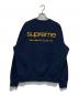 Supreme (シュプリーム) NYC Crewneck Sweat Shirt ネイビー サイズ:S：14000円