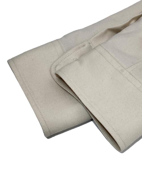 AURALEE（オーラリー）AURALEE (オーラリー) SUPER LIGHT WOOL SHIRT　スーパーライトウールシャツ アイボリー サイズ:SIZE 2の古着・服飾アイテム