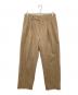 AURALEE（オーラリー）の古着「Organic Cotton Cashmere Wool Tweed Two-Tuck Pants カシミヤツータックパンツ　A22AP02OT」｜ブラウン