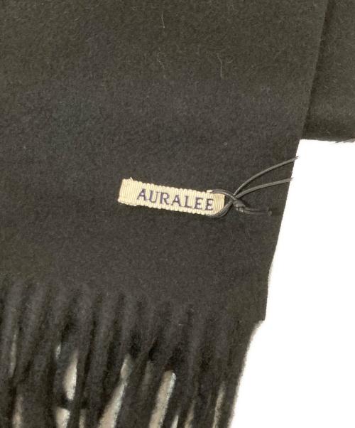 AURALEE（オーラリー）AURALEE (オーラリー) BABY CASHMERE LONG STOLE（ベビーカシミヤロングストール） A24AM12BC ブラックの古着・服飾アイテム