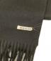 AURALEE (オーラリー) BABY CASHMERE LONG STOLE（ベビーカシミヤロングストール） A24AM12BC ブラック：27000円