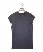 RICK OWENSリックオウエンス）の古着「BABEL（バベル) / カットソー　RP19S6203-JAED1」｜ネイビー