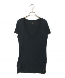 L.G.B（ルグランブルー）の古着「DEEP V / HS Tシャツ　TBHT06」｜ブラック