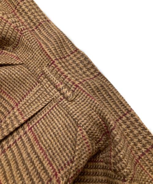 DRAKE'S（ドレイクス）DRAKE'S (ドレイクス) 3Bウールチェックジャケット ハウンドトゥース 千鳥格子柄 DR1612SAQ ブラウン サイズ:40/50の古着・服飾アイテム