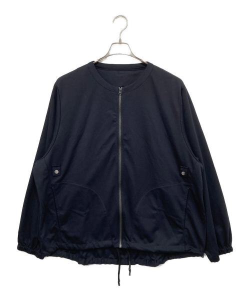 UNTRACE（アントレース）UNTRACE (アントレース) ジッパーカーディガン ネイビー サイズ:2の古着・服飾アイテム
