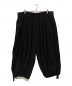 GROUND Yグラウンドワイ）の古着「バルーンパンツ」｜ブラック