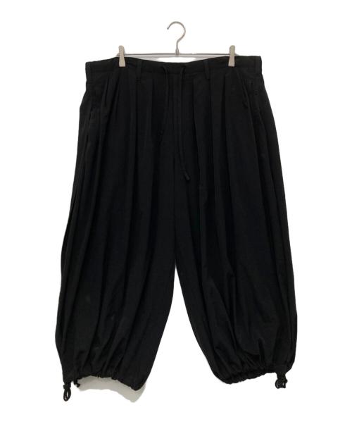 GROUND Y（グラウンドワイ）GROUND Y (グラウンドワイ) バルーンパンツ ブラック サイズ:3の古着・服飾アイテム