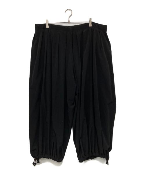 GROUND Y（グラウンドワイ）GROUND Y (グラウンドワイ) バルーンパンツ ブラック サイズ:3の古着・服飾アイテム