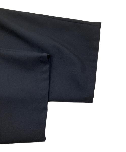 GROUND Y（グラウンドワイ）GROUND Y (グラウンドワイ) ウールギャバ サルエルパンツ ブラック サイズ:3の古着・服飾アイテム