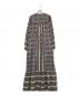 sara mallika (サラマリカ) スクエアプリントタッセルドドレス グレー サイズ:M：15000円