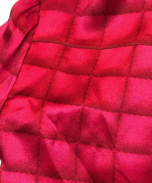 CHANEL（シャネル）CHANEL (シャネル) チョコバー 長袖シルクシャツワンピース ピンク サイズ:36の古着・服飾アイテム